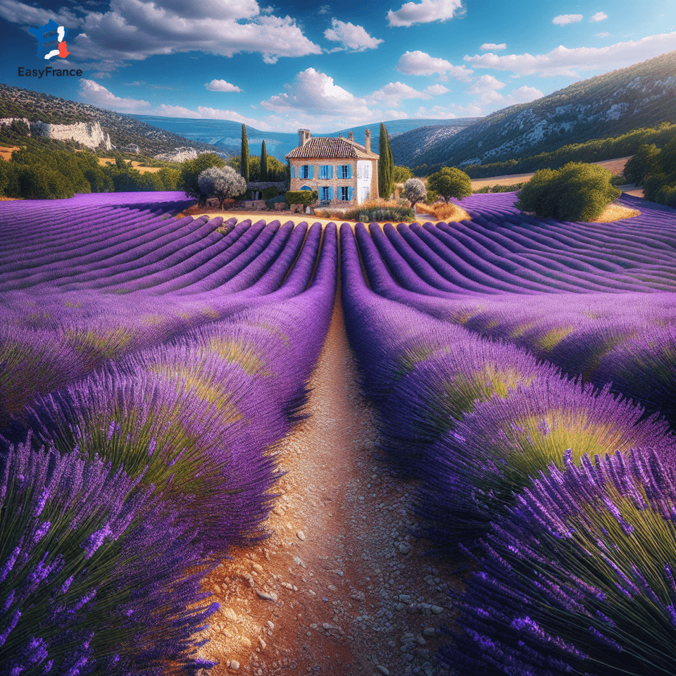Immersing in the lavender fields of Provence